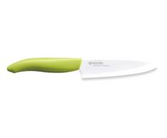 KYOCERA GEN COLOUR Universal Keramikmesser FK-130WH-GR Universalmesser mit extrem scharfer Keramikklinge fÃ¼r absolut prÃ¤zise Schnitte. Grifffarbe grÃ¼n. KlingenlÃ¤nge: 13 cm