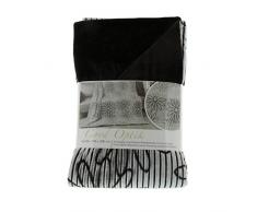 Gözze Wohndecke, 150 x 200 cm, Flower, Taupe, 40084-71-150200