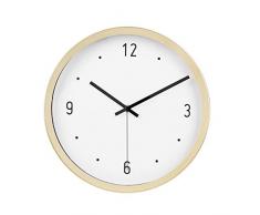 AmazonBasics – Wanduhr, Punkt-Design, 30,5 cm, Messingfarben