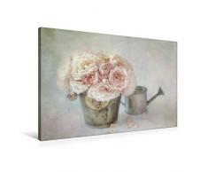 Premium Textil-Leinwand 90 x 60 cm Quer-Format Sommererinnerung | Wandbild, HD-Bild auf Keilrahmen, Fertigbild auf hochwertigem Vlies, Leinwanddruck von Lizzy Pe