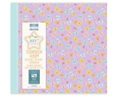 First Edition Hey Baby - Butterflies Scrapbook Album 8x8 (Snap Load)