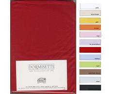 Dormisette 37-511 Jersey Kissenbezug, 100% Baumwolle, GrÃ¶Ãe 40 x 40 cm, braun