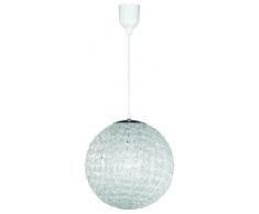 Trio 307800100 Pendelleuchte, 1xE27, max.60W, D.30 cm, Acryl klar