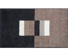 Grund Linea Due Badteppich 100% Polyacryl, Ultra Soft, Rutschfest, CAPRICIO, Badematte 70x120 cm, Taupe