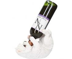 Nemesis Now Guzzlers West Highland Terrier Weinflaschenhalter, 21 cm, Weiß