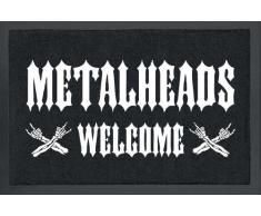 empireposter Metalheads - Fussmatte, Größe: 60 x 40 cm, Material Polypropylen