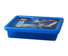 LEGO NEXO KNIGHTS Aufbewahrungsbox, klein, 6 l, stapelbar, durchsichtig blau