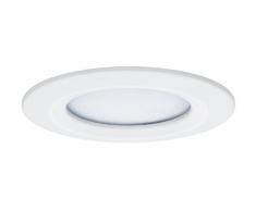 Paulmann Leuchten Paulmann 93870 LED Coin Flache Einbaustrahler Slim Deckenspot rund 3x6,8W Einbaulicht dimmbar IP44 spritzwassergeschützt Einbauleuchte, Aluminium, 6.8 W, Weiß matt