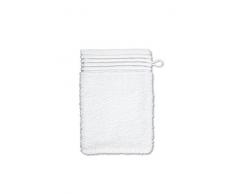 möve Loft Waschhandschuh 15 x 20 cm aus 100% Baumwolle (Spinair), snow