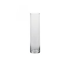 Sandra Rich Glas Vase Cyli Höhe ca. 30 cm, Ø 10 cm (1 Stück)
