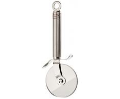 RÖSLE Pizzaschneider Pizza und Flammkuchenschneider, Edelstahl, Uni