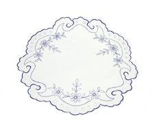 Bellanda Tischläufer, Polyester, weiß, 60 cm