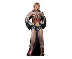Warner Bros DC Comics Überwurf Decke, Multicolor