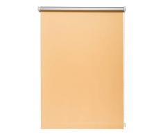 Thermo-Rollo Banane 90x150 cm ohne Bohren Verdunkelungsrollo Seitenzugrollo Klemmrollo Blackout Silberbeschichtung