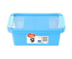 Kiss Kis Aufbewahrungsbox Bi Box 3 Liter in blau-transparent, Plastik, 16x26.5x10 cm
