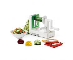 OXO Good Grips Spiralschneider, Kunststoff, weiß, grün, orange, rot