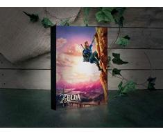 Paladone Tischleuchte The Legend of Zelda, Link, Aus Holz, Mehrfarbig, Gift