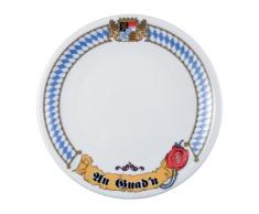 Seltmann Weiden 001.448954 Frühstücksteller 19 cm Fahne Compact Bayern-Serie