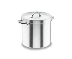 LACOR 20126 Hoher Suppentopf mit Deckel 26 cm