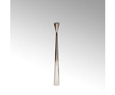Lambert Taza Standleuchter gehämmert mittel Vern H125 Metallaccesoires, Silber, One Size