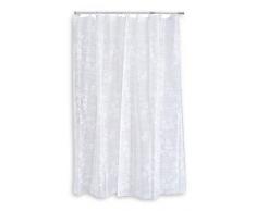 AQUALONA Duschvorhang, 100, wasserdichter Stoff, schimmelresistent, geruchsfrei, weiche Oberfläche, rostfreie Ösen, Ocean Peva, 180cm x 180cm