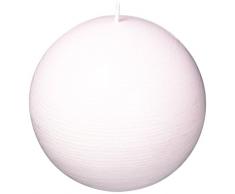 AMABIENTE - Designcandles Rose Designcandles Melo_12 Kugelkerze, Pflanzenwachs, 12 x 12 x 12 cm, 4-Einheiten