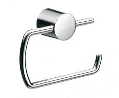 Emco Rondo 2 Toilettenpapierhalter, chrom, Klopapierhalter, ohne Deckel, Rollenhalter, Wandmontage - 450000101