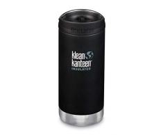 Klean Kanteen Unisex – Erwachsene Kanteen TKWide VI Trinkflasche, Shale Black (matt), One Size