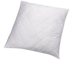 AmazonBasics Kopfkissen mit gestepptem Bezug mit Reißverschluss, 80x80 cm