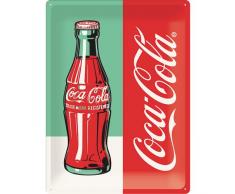 Nostalgic-Art Coca-Cola – Bottle Pop Art – Special Edition Blechschild 30x40 cm, Metall, Bunt, 30 x 40 x 0.2 cm