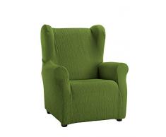 Zebra Textil Elastische Husse für Ohrensessel Beta Größe 1 Sitzer (Standard), Farbe Pistazie (Mehrere Farben verfügbar)