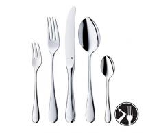 WMF Kent Besteckset, 12 Personen, 60-teilig, Monobloc-Messer, Cromargan protect Edelstahl poliert, glänzend, kratzbeständig, spülmaschinengeeignet
