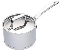 Kitchen Craft Master Class Stielkasserolle Edelstahl 9 cm