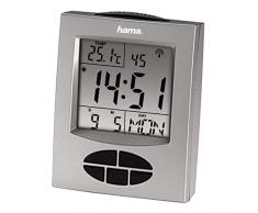 Hama RC330 Funkwecker, silber