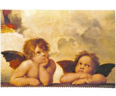 Fridolin 18876Â Rafael Engel Reinigungstuch fÃ¼r Brille Chiffon Mehrfarbig 18Â x 12,5Â x 1Â cm