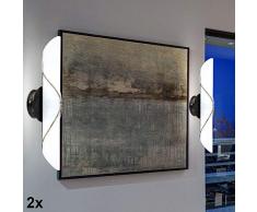 Wandleuchte 2-flammig Rania