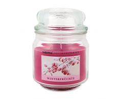 pajoma Duftkerze Winterfrüchte Sweet Christmas Edition im Bonbonglas, 248 g, Premium Kerze zum verschließen, für Circa 55 Stunden, Kerze perfekt für Weihnachten