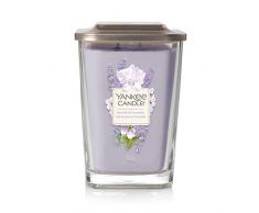 YANKEE CANDLE Duftkerze, Glas, violett, 552 g