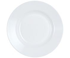 Dajar Suppenteller Every Day, Glas, Weiß, 22 cm