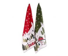 DII Weihnachten Geschirrtuch Geschirrtücher 18x28 Verschiedene Festliche Motive