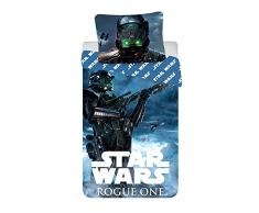 Jerry Fabrics JF0204 Bettwäscheset Star Wars Rogue One, Baumwolle, 140x200cm + 70x90cm