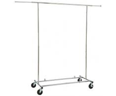 AmazonBasics - Kleiderständer - Chrom