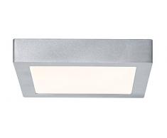 Paulmann 706.49 WallCeiling Lunar LED-Panel 225x225mm 15,4W 230V Chrom matt Alu 70649 Deckenaufbauleuchte Deckenleuchte Deckenlampe