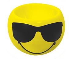 Zak Designs 6727-4464 Smiley Emoticon Sonnenbrille Eierbecher gelb