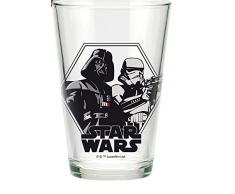 BETA SERVICE Star Wars 3er Set Gläser, Kunststoff, bunt, 15 x 25 x 12 cm