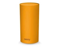 CAMRY Messerblock, Kunststoff, Orange, 20 x 20 x 20 cm