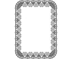 Darice Prägeschablone, Tischdecke, Plastik, transparent, 12,7 x 17,8 x 0,4 cm