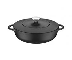 Tramontina 20905/028 Trento Schmortopf flach 28 cm emailliert Gusseisen