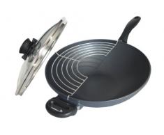 Swiss Diamond 32cm Wok mit Deckel und Grill