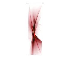 Home Fashion SCHIEBEVORHANG DEKOSTOFF Digitaldruck Ola, Stoff, rot, 245 x 60 cm